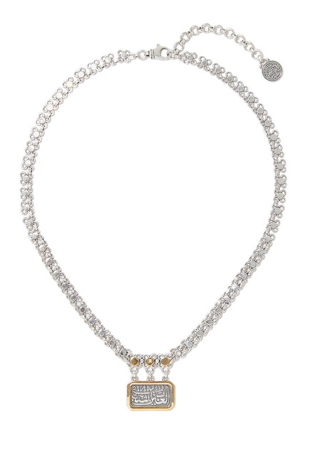 Classic Chain Necklace, 18K Gold & Sterling Silver